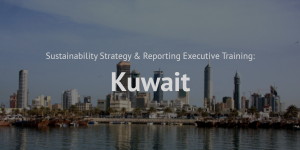 Sustainability Strategy and Reporting Training course Kuwait