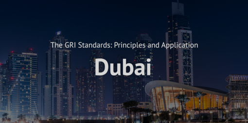 GRI standards principles and application training course Dubai Global reporting initiative