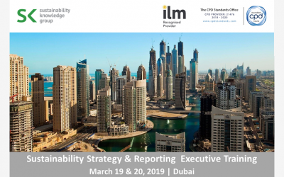 Our Sustainability Strategy & Reporting Executive Training in Dubai was a huge success!