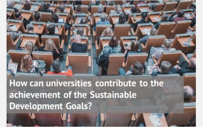 How can universities contribute to the achievement of the Sustainable Development Goals?