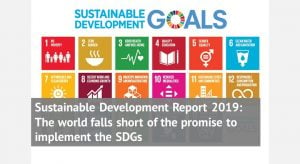 Sustainable Development Report 2019 SDGs