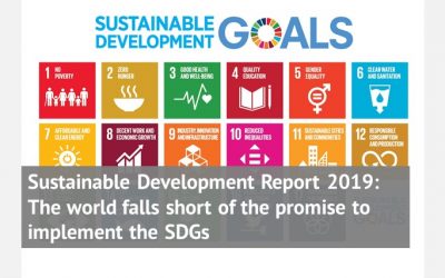 Sustainable Development Report 2019: The world falls short of the promise to implement the SDGs