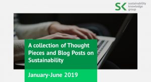 Thought Pieces and Blog Posts on Sustainability