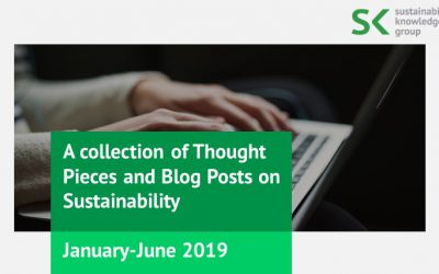 A collection of Thought Pieces and Blog Posts on Sustainability – Have a look!