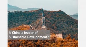 Is China a leader of Sustainable Development