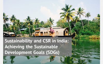 Sustainability and CSR in India: Achieving the Sustainable Development Goals (SDGs)