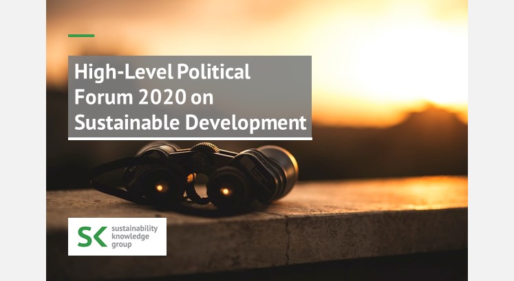 High-Level Political Forum 2020 on Sustainable Development
