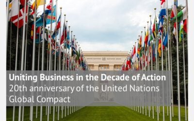 Uniting Business in the Decade of Action 20th anniversary of the United Nations Global Compact
