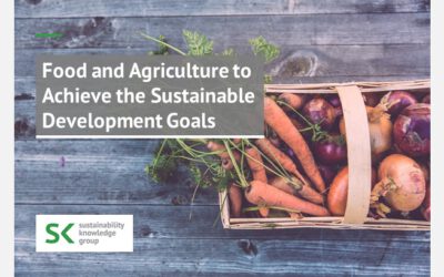 Food and Agriculture to Achieve the Sustainable Development Goals