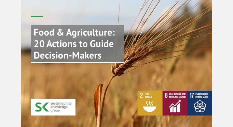 Food & Agriculture 20 Actions to Guide Decision-Makers