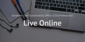 Advanced Chief Sustainability Officer (CSO) Professional_Live online