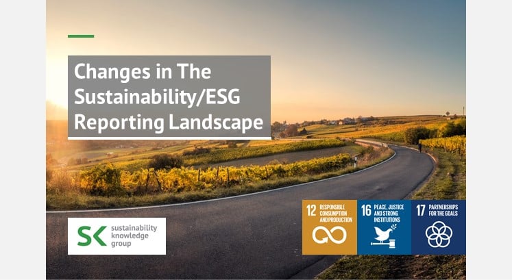 Changes in The Sustainability/ESG Reporting Landscape
