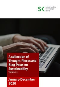 A collection of Thought Pieces and Blog Posts on Sustainability 2020 (Vol. 3)