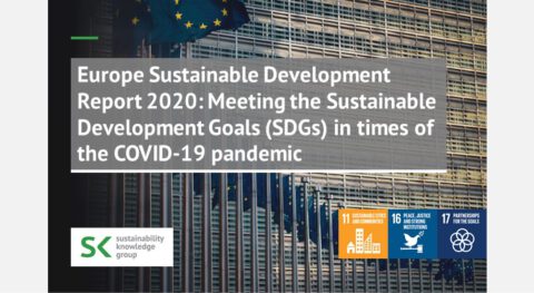 Europe Sustainable Development Report 2020: Meeting the Sustainable ...