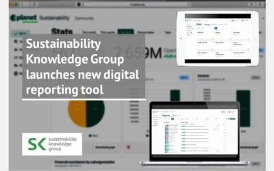 Sustainability Knowledge Group launches new digital reporting tool