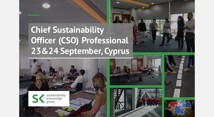 Chief Sustainability Officer (CSO) Professional 23&24 September, Cyprus
